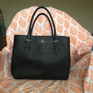 Large black Kate Spade work bag ♠️